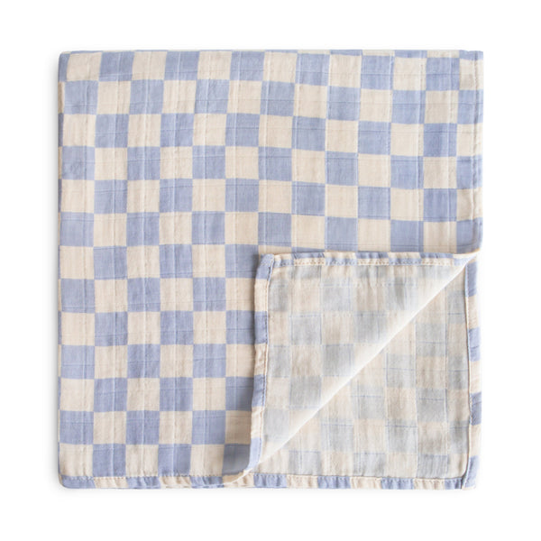 Organic Cotton Muslin Swaddle Blanket