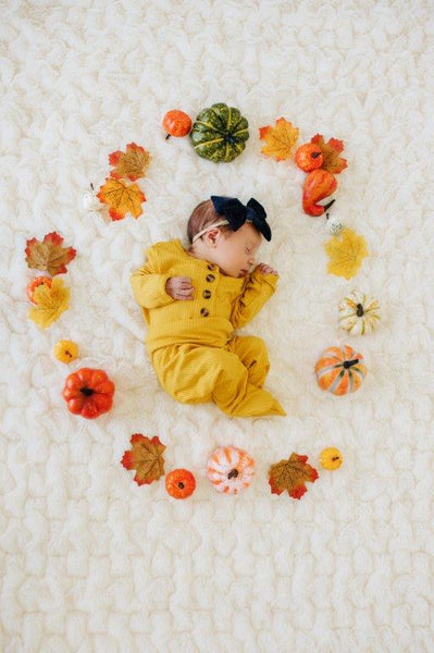 Softest 2 Piece Set - Ribbed Mustard