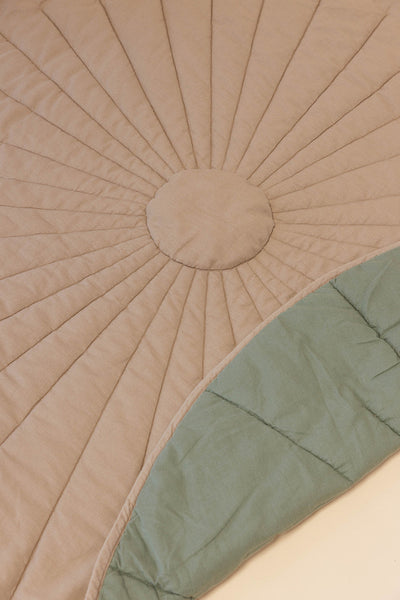 Desert Lark/Acadian - Linen Quilted Play mat