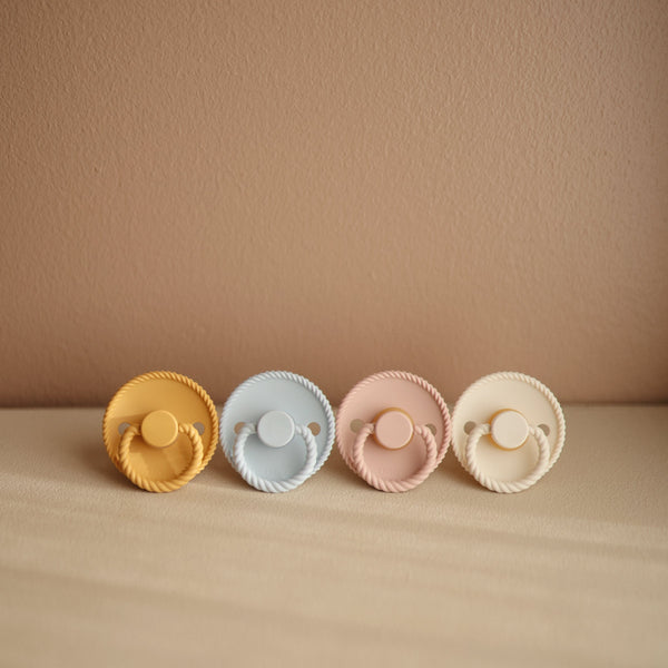 FRIGG Rope Silicone Pacifier 2-Pack