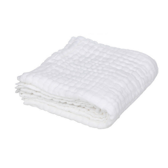[ULTRA-SOFT] Six Layer Organic Cotton Muslin Quilt Throw Blanket Large