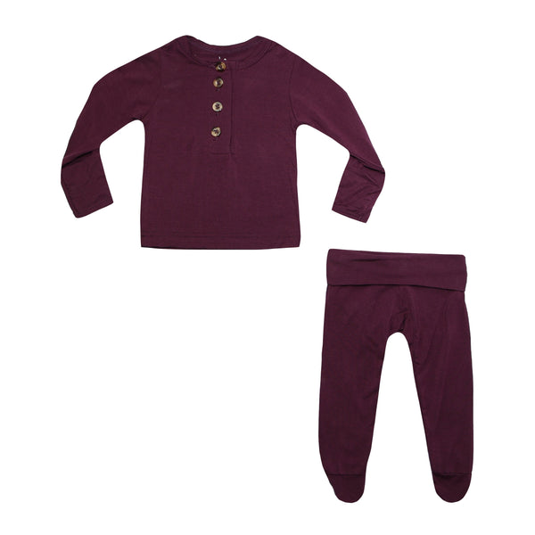 Softest 2 Piece Set - Plum