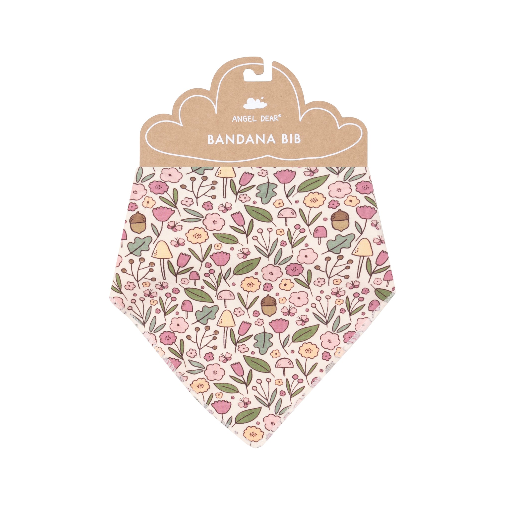 Bandana Bib - Acorn Floral