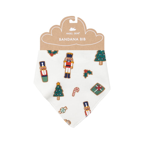 Bandana Bib - Nutcracker Christmas Cookies