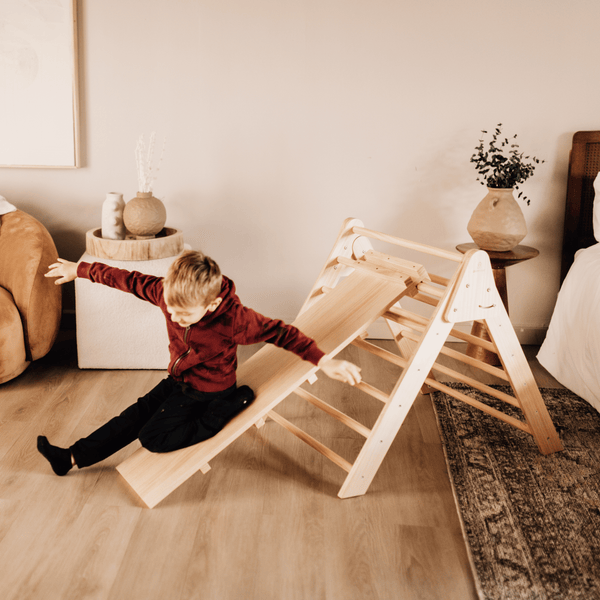 Olive- Pikler Triangle Ladder and Climber Slide - Multiple Sizes