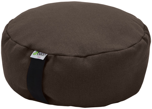 Zafu Meditation Cushion 100% Hemp  - Hemp Fabric and Hemp Hurd Filling from Midwest USA  CARBON NEGATIVE