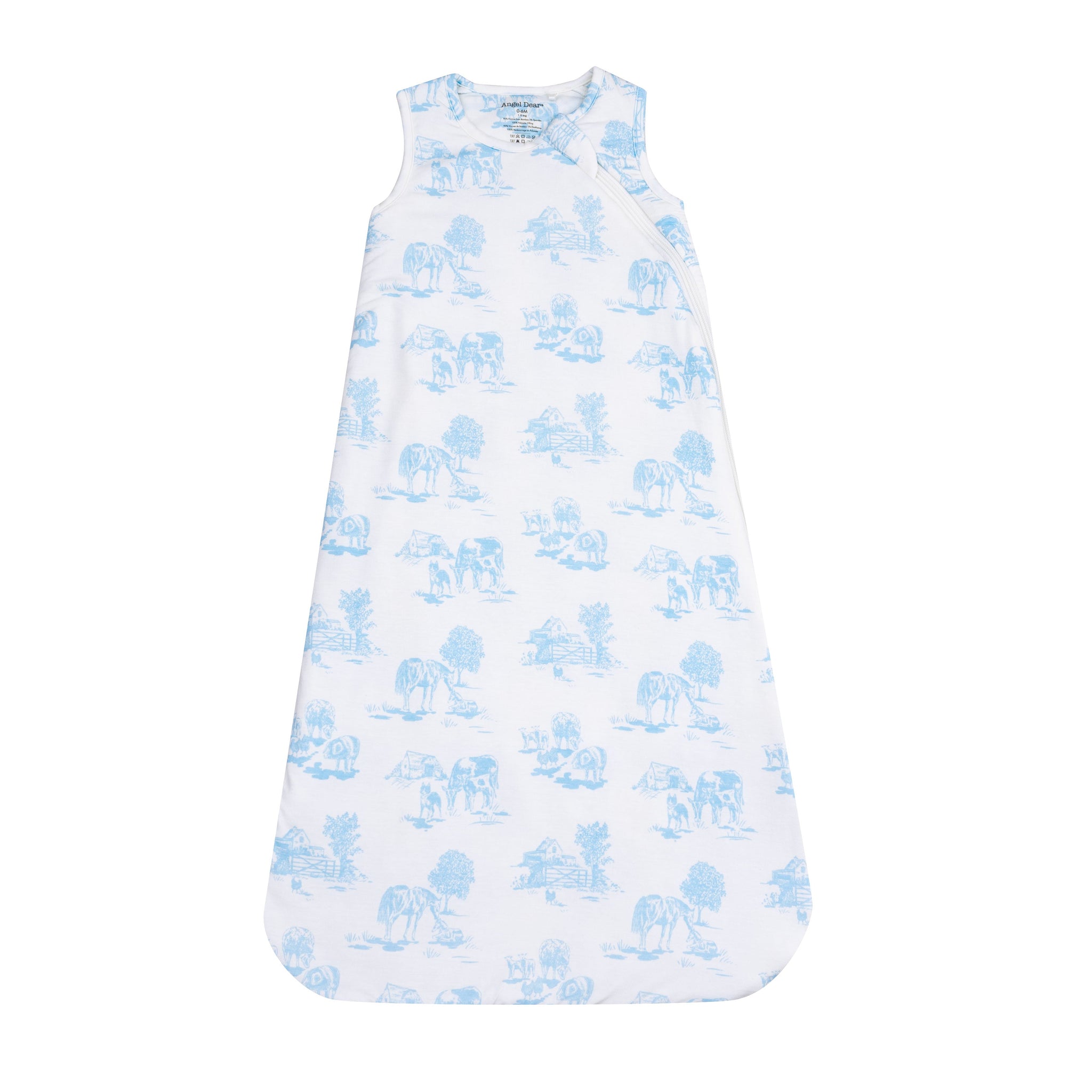 Sleep Bag - Farm Toile Blue