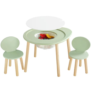 Avocado Chair and Table Set