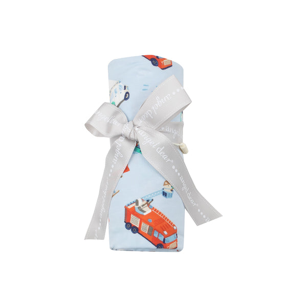 Swaddle Blanket - Rescue Vehicle Dogs