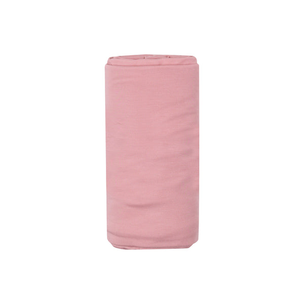 Swaddle Blanket - Basics - Solid Bridal Rose