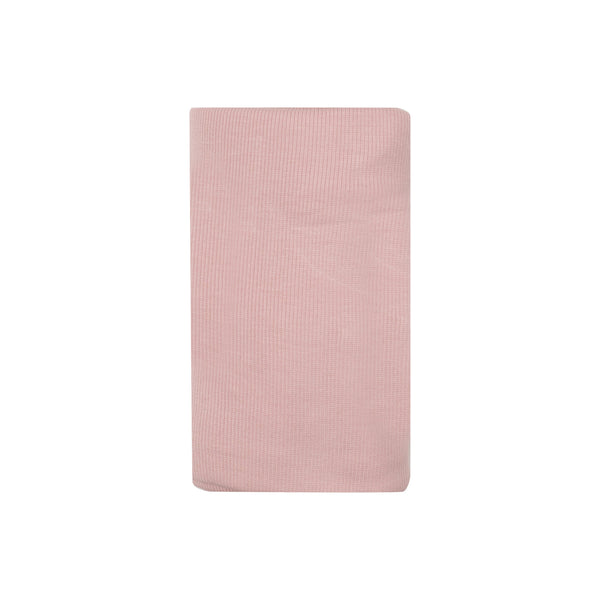 Swaddle Blanket - Solid Silver Pink