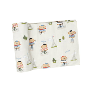 Swaddle Blanket - French Toast