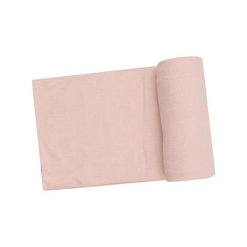 Swaddle Blanket - Basic - Solid Pale Blush