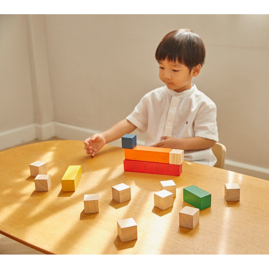 Colored Counting Blocks - Unit Plus – PILLOBEBE