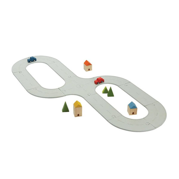 Rubber Road & Rail Set - Medium