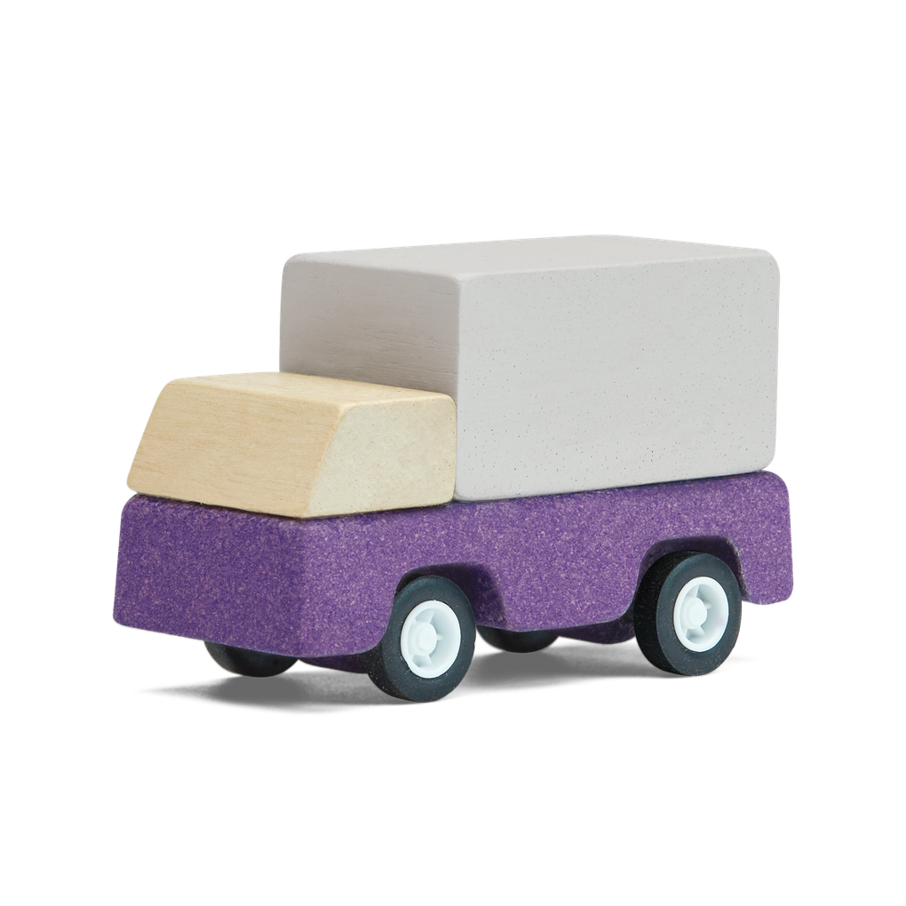 Purple Delivery Truck