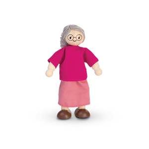 Grandmother Dollhouse Figure - Light Skin Tone