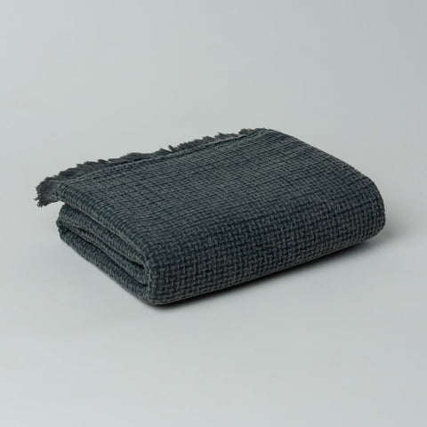 Arya | Stonewashed 100% Cotton Throw Blanket