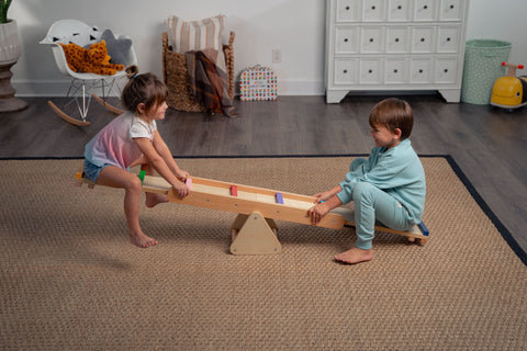 Willow- Rainbow Seesaw and Balance Beam