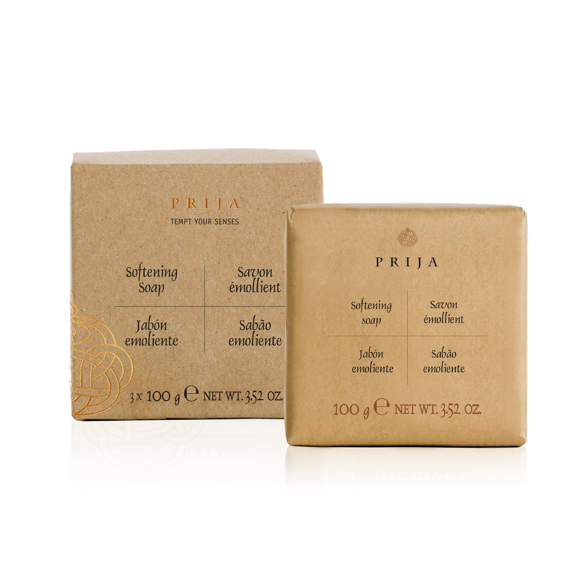 Prija Softening Soap Gift Pack (3 Pack - 3.52oz)