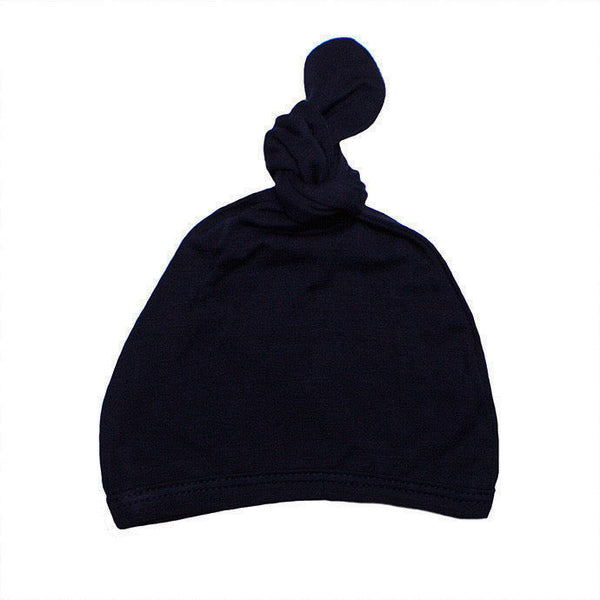 Top Knot Hat - Dark Navy