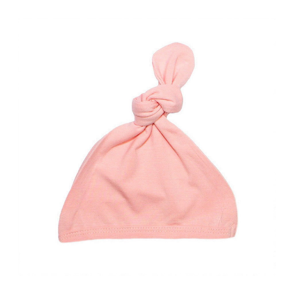 Top Knot Hat - Blush