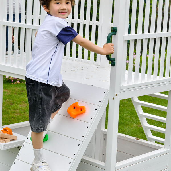 Craftsman - Modern Backyard Outdoor Swing Set