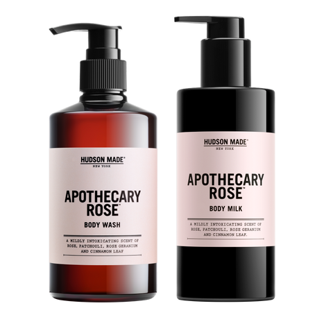 Apothecary Rose Body Wash & Body Milk Duo