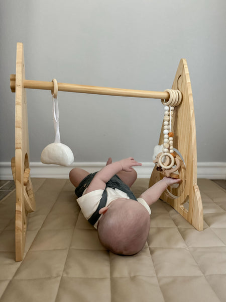 Rocket - Wooden Baby Gym