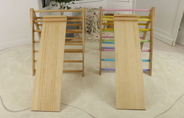 Olive- Pikler Triangle Ladder and Climber Slide - Multiple Sizes