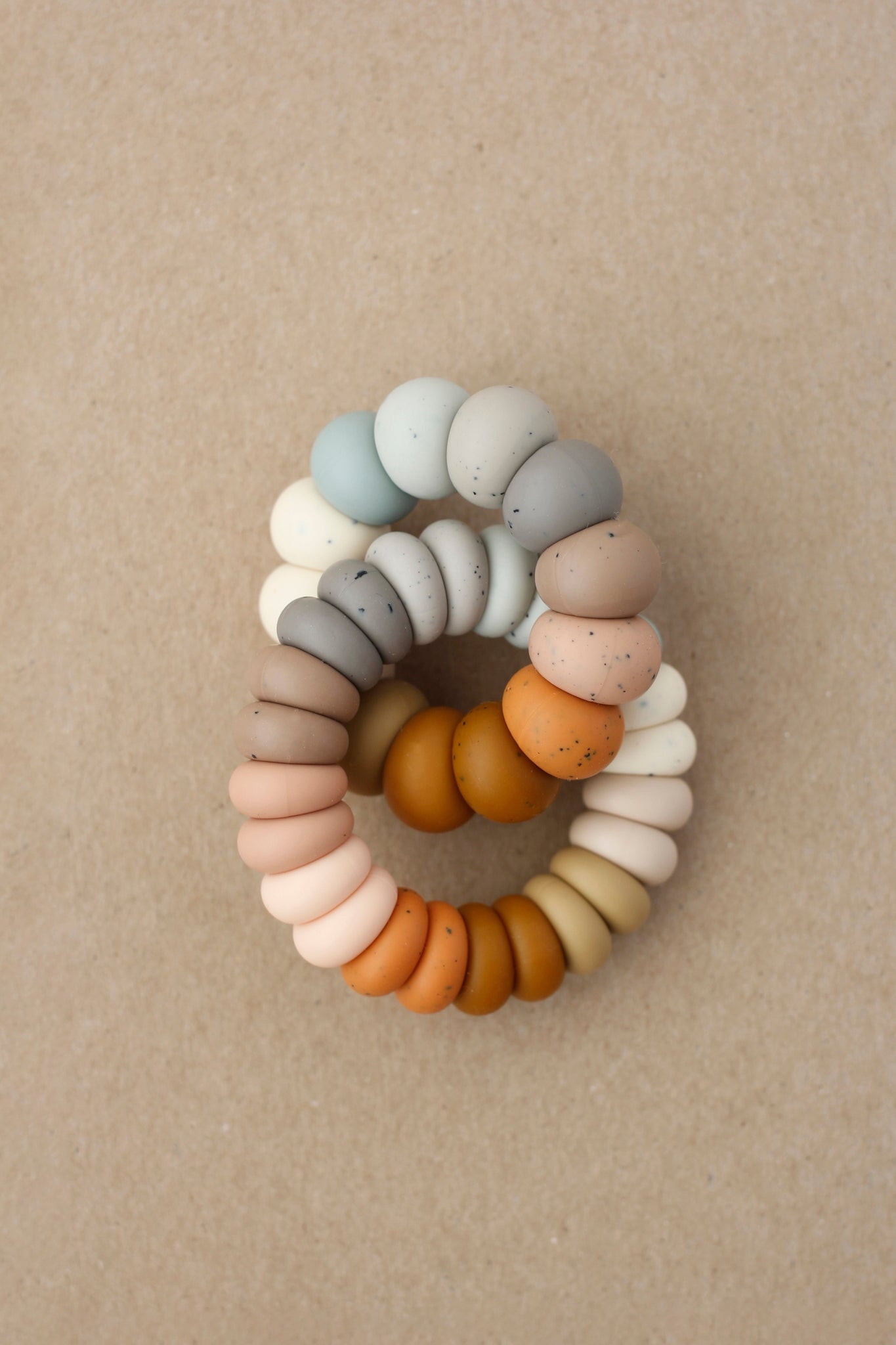 Double Freezer Teether - Multi Luna | Autumn