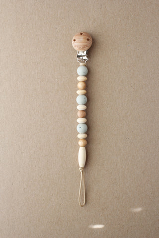 Pacifier Clip - Omar | Speckled Soft Sage