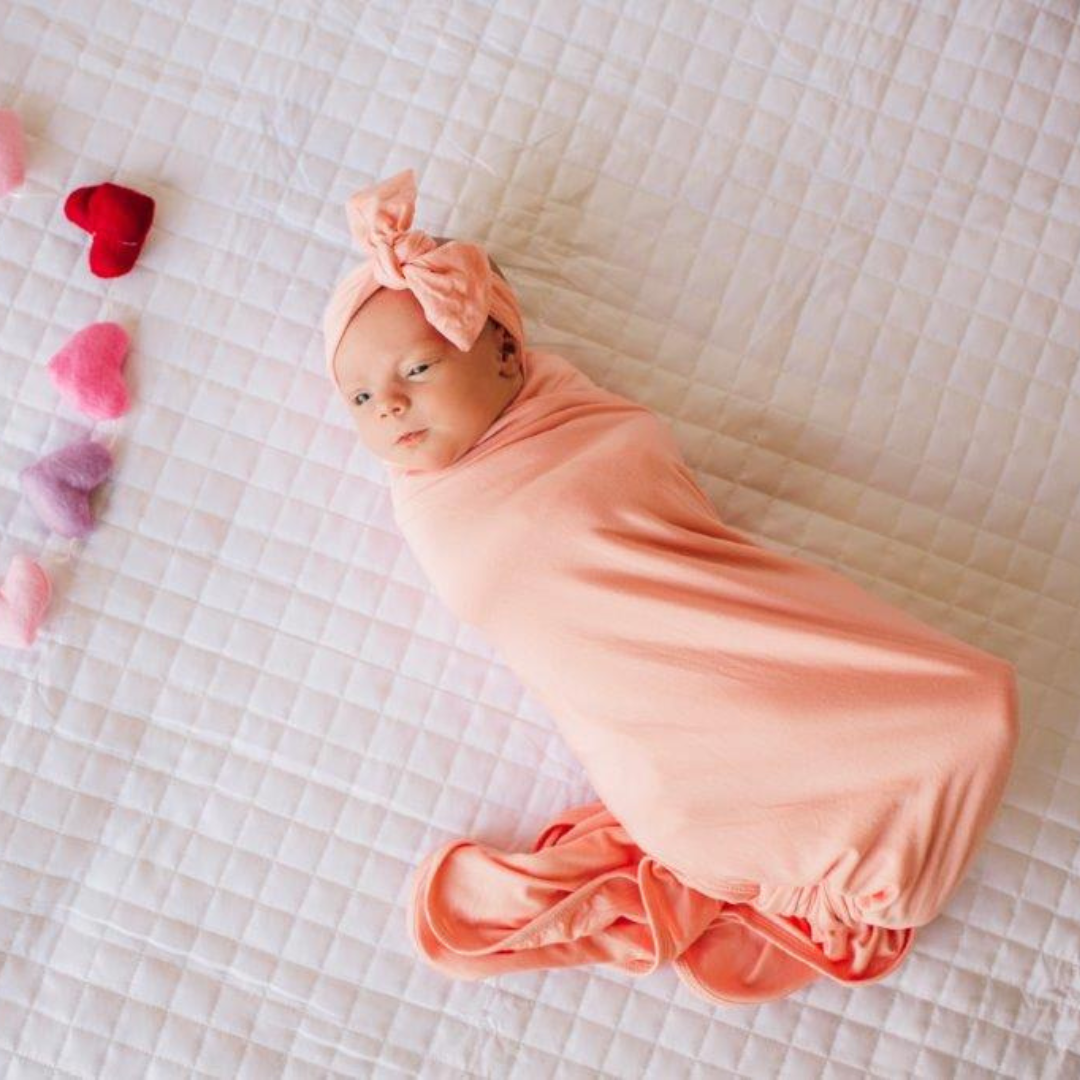 Snuggle Swaddle - Peach