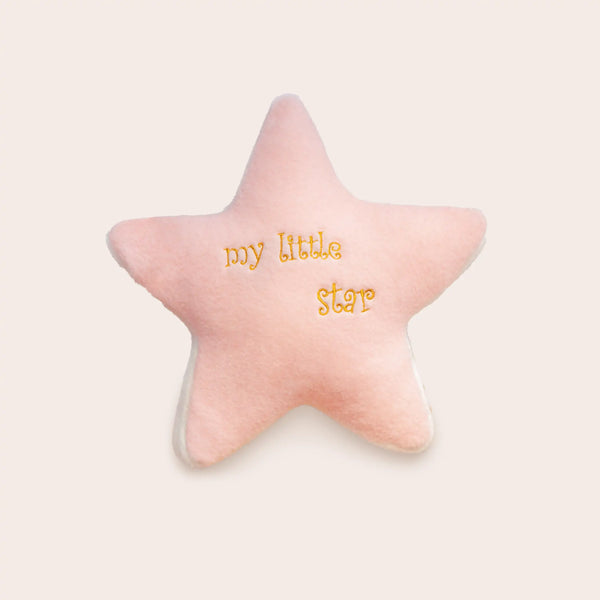 Tiny Land® Pink Star Pillow