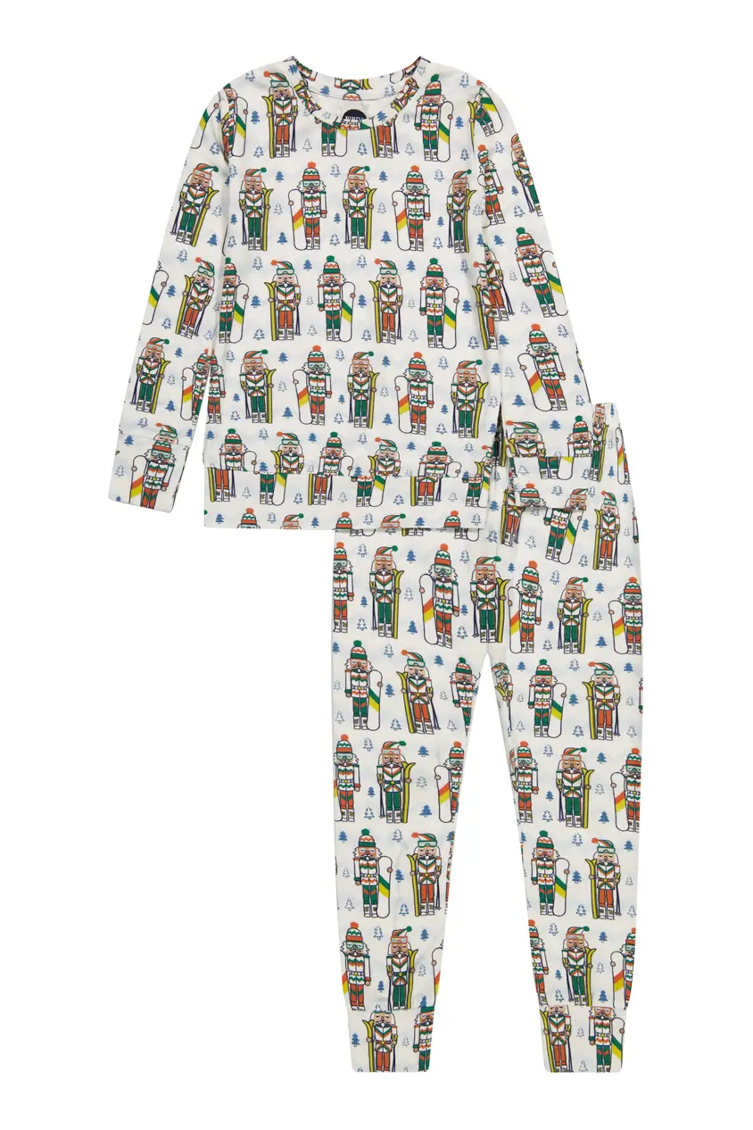 Two Piece Pajama Set - Nutcracker Slopes