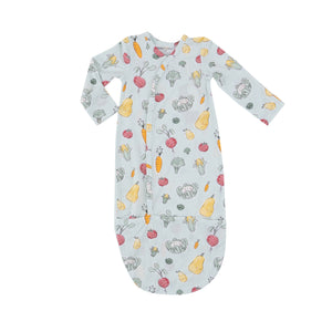 Bundle Gown - Watercolor Baby Veggies