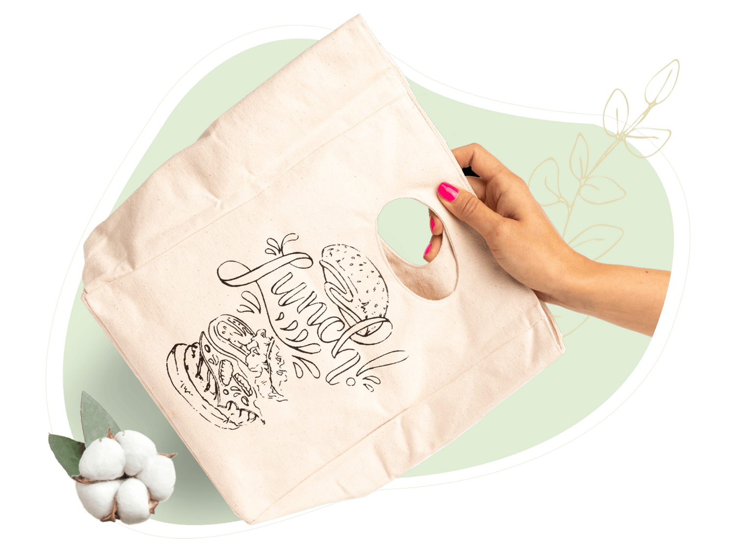 Canvas Lunch Bag