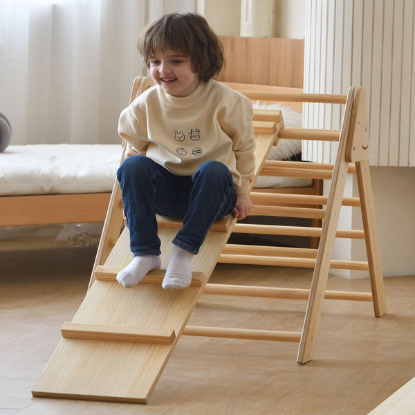 Olive- Pikler Triangle Ladder and Climber Slide - Multiple Sizes