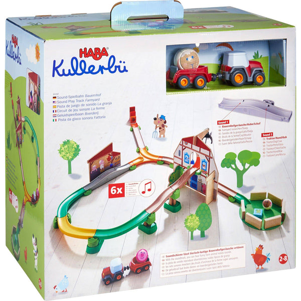 Kullerbu Farmyard Play Track Starter Set with Sound