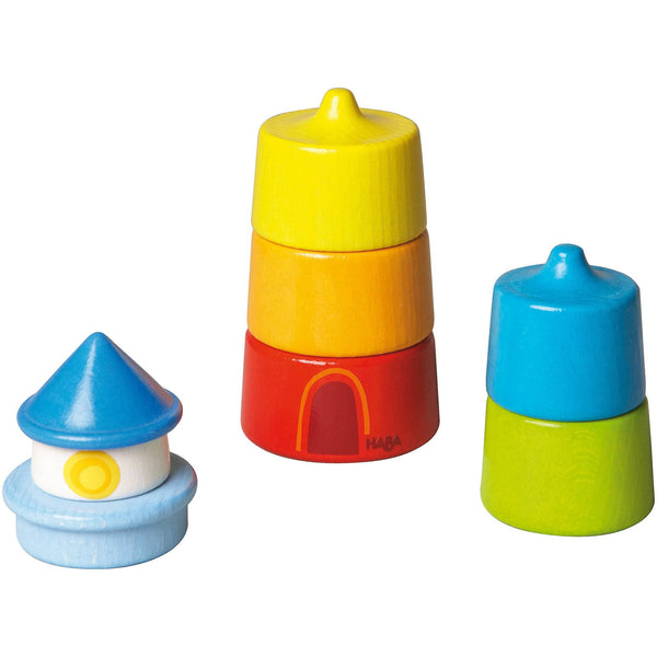 Lighthouse Wooden Rainbow Stacker