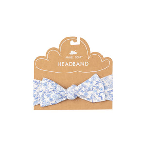 Headband - Blue Calico Floral