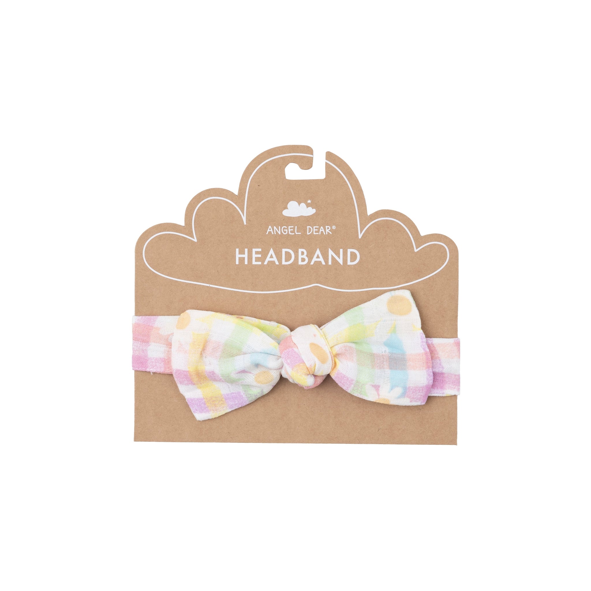 Headband - Gingham Daisy