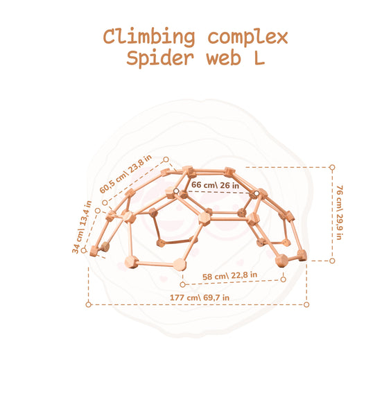 Wooden Climbing Dome