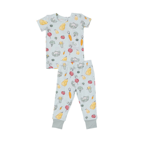 Lounge Wear Set - Watercolor Baby Veggies