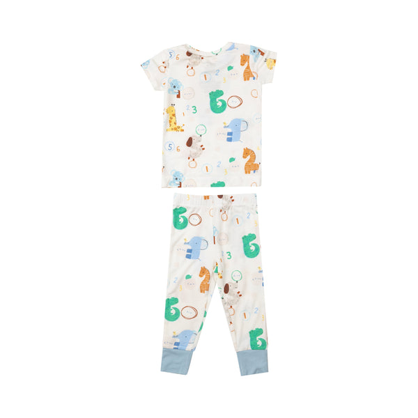 Loungewear Set - Animal Numbers