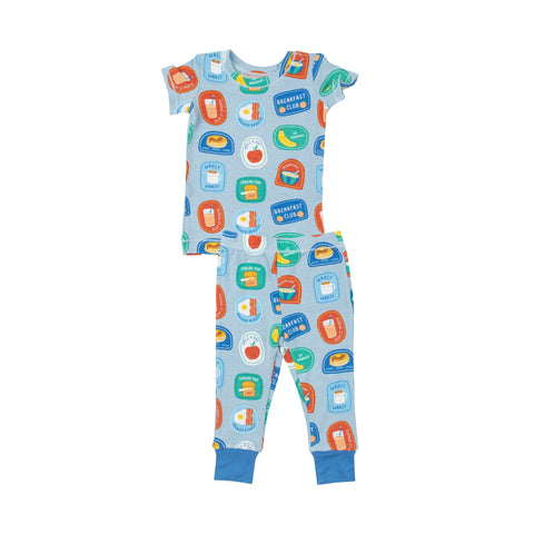 Loungewear Set - Breakfast Club Patches Blue