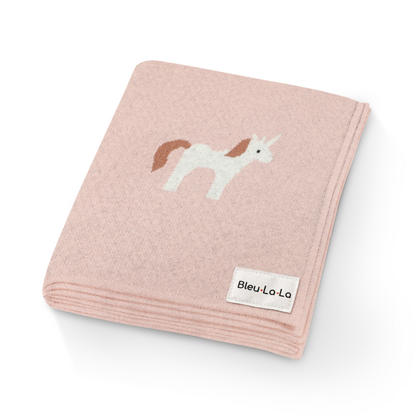 Whimsy Collection - Luxury 100% Cotton Knit Swaddle Baby Blanket