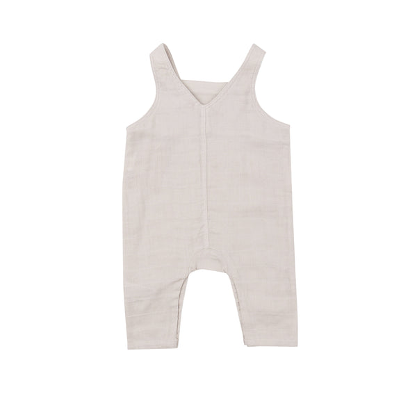 Overalls - Oatmeal Solid Muslin