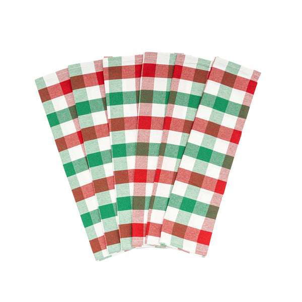 Plaid Kitchen Towels