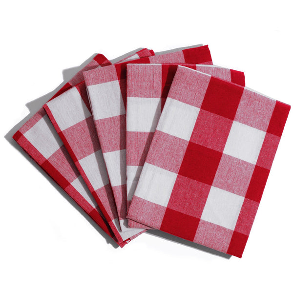 Plaid Kitchen Towels